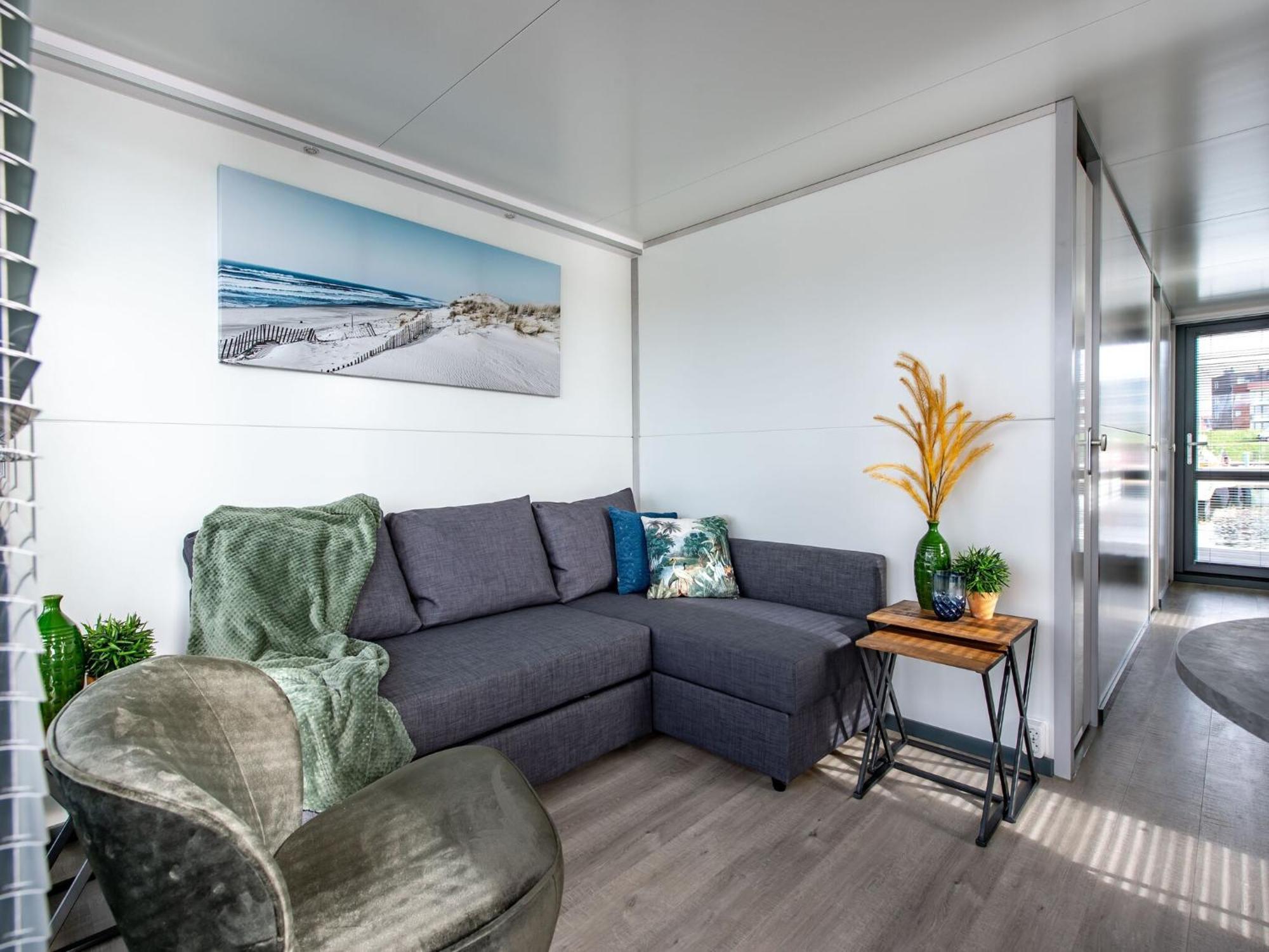 Waterlodge Blue Lagoon On A Jetty For 4 People Kamperland Exterior photo